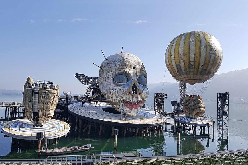 Bregenzer Festspiele: Schwitzen bis zur letzten Vorstellung