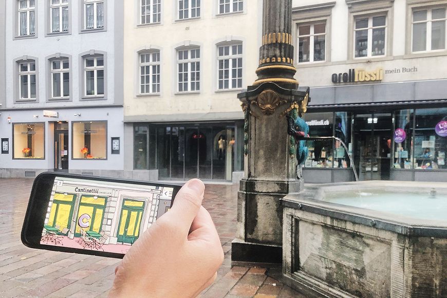 Rätsel-Apps: Winterthur vor dem Erstarren retten