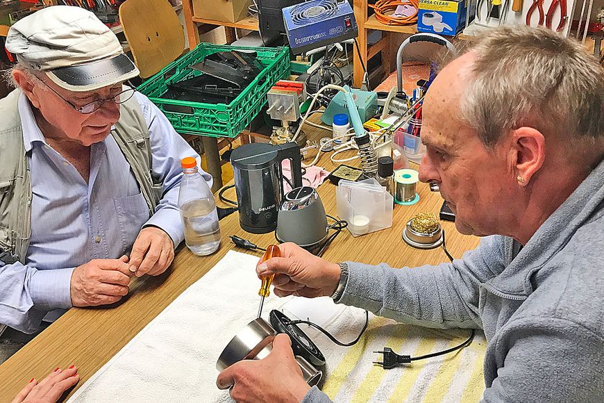 Nachhaltigkeit: Zweites Leben für Mixer, Radio & Co.