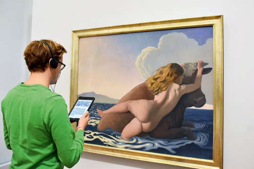 Kunst aus dem Kopfhörer