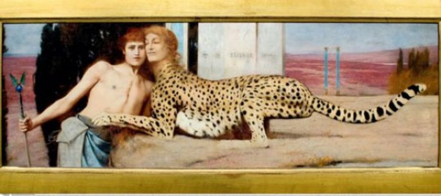Die verklärte Kunst des Flamen Fernand   Khnopff