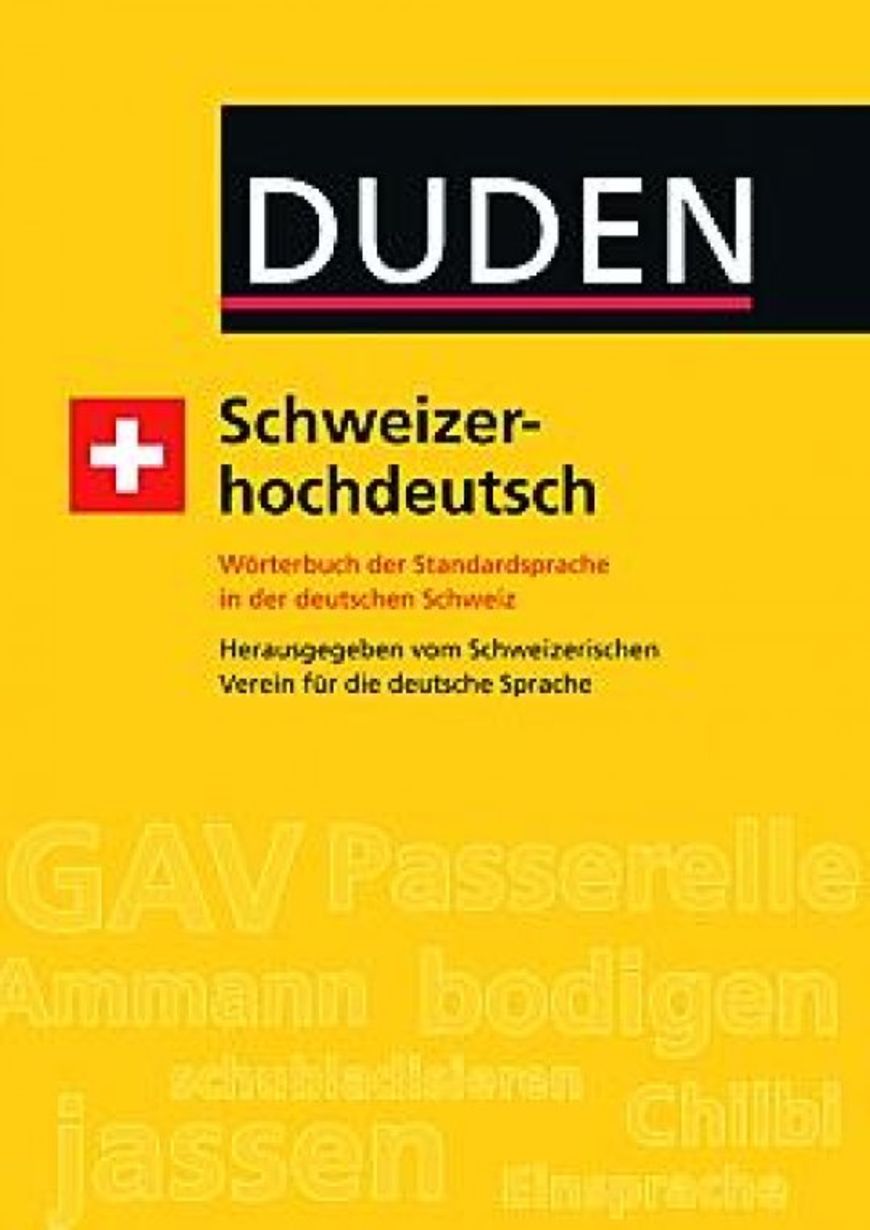Sachbuch - Helvetismen korrekt verwendet