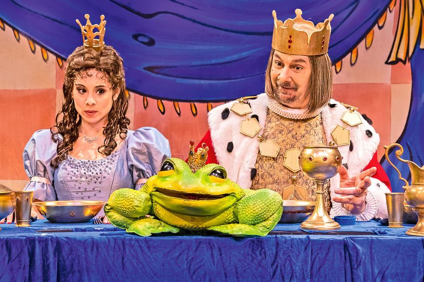 Kindertheater: König Huppala fährt Trotti 