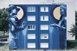 Kunstbuch: Die Stadt ist ihre Leinwand