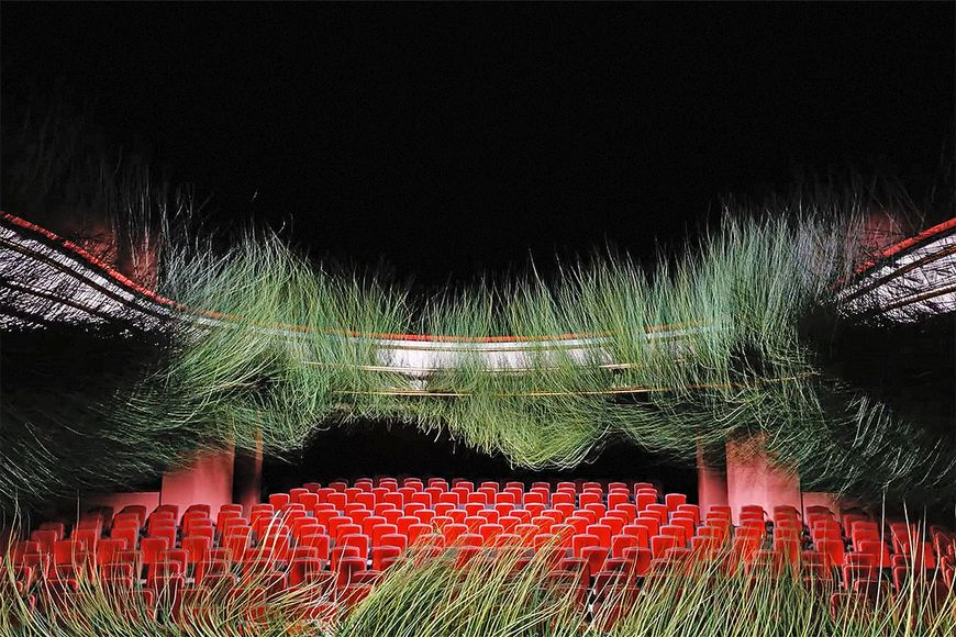 Online-Bühne: Im Theatersaal wuchert es