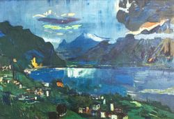 Oskar Kokoschka: Wechselndes Farbenspiel 