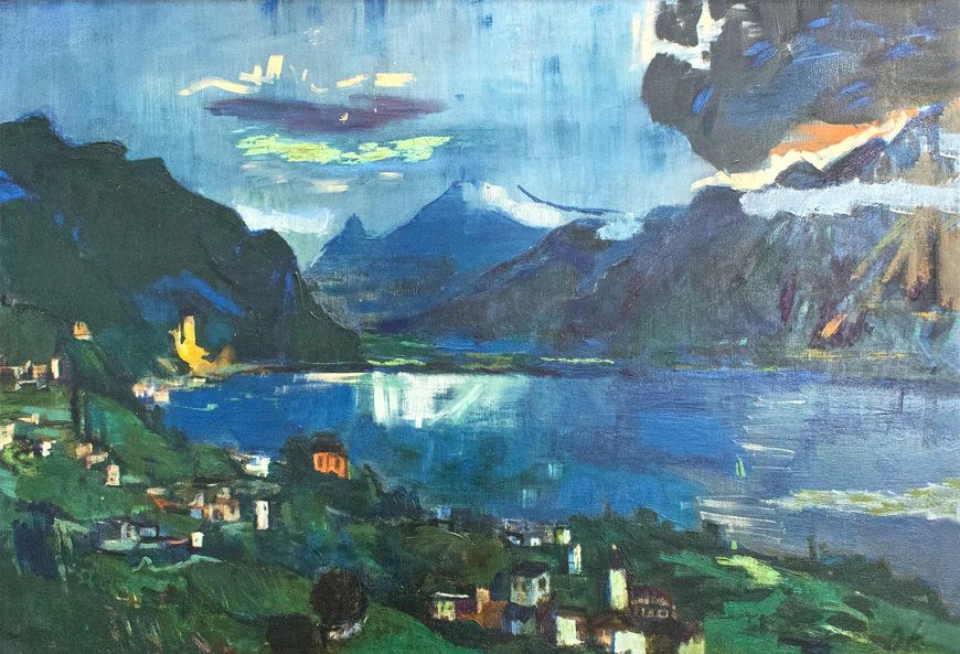 Oskar Kokoschka: Wechselndes Farbenspiel 