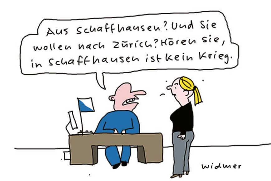 Cartoon: «Locken im Gehirn»