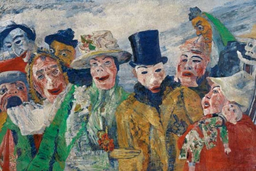 Der Maler, der sich hinter Masken versteckte