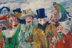 Der Maler, der sich hinter Masken versteckte