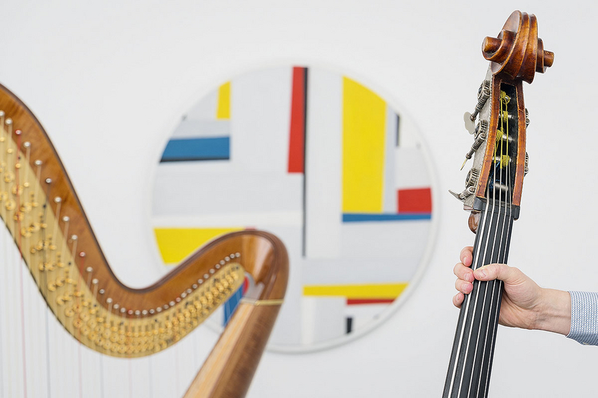 Abstrakte Kunst in Musik übersetzt