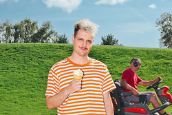 Dominik Muheim: Ein Tätschmeister mit Humor