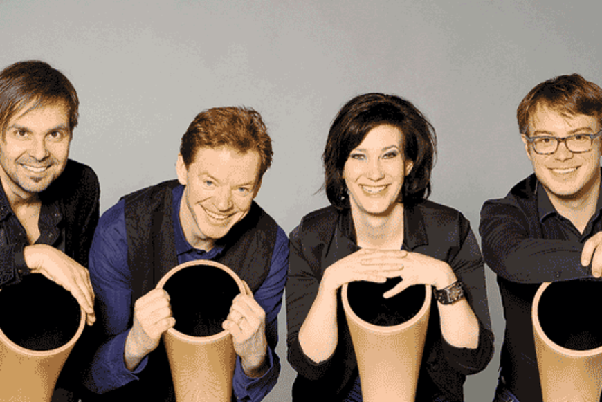 Das Basler Alphorn-Quartett Hornroh