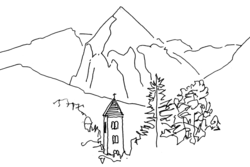 Skizzenbuch: Momente der Einkehr