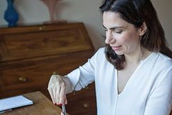 Tagebuch: Mit Büchern und Schreibtinte eingedeckt