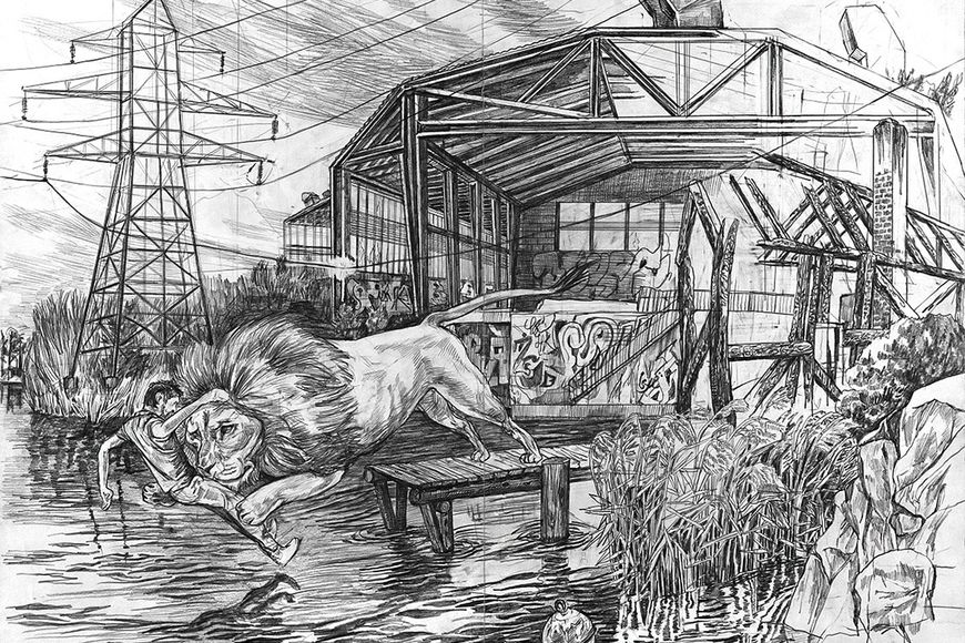 Kunstbuch: Abenteuer in einer grotesken Welt 