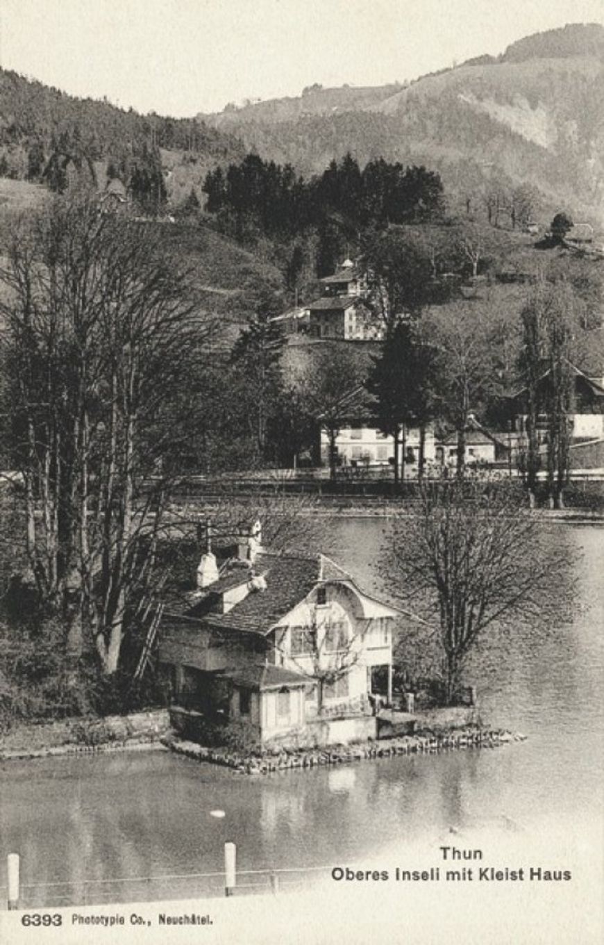 Kleist in Thun Erinnerungen an einen Aussteiger