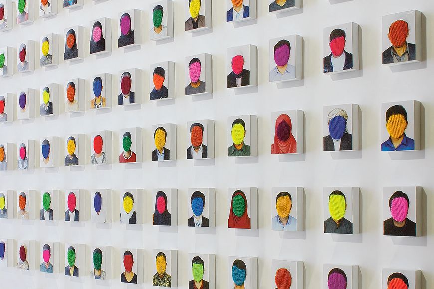 Ausstellung: Aus Kreuzstich wird Kunst