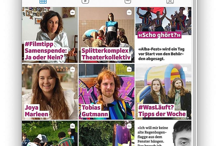 SRF: Farbig, laut, divers