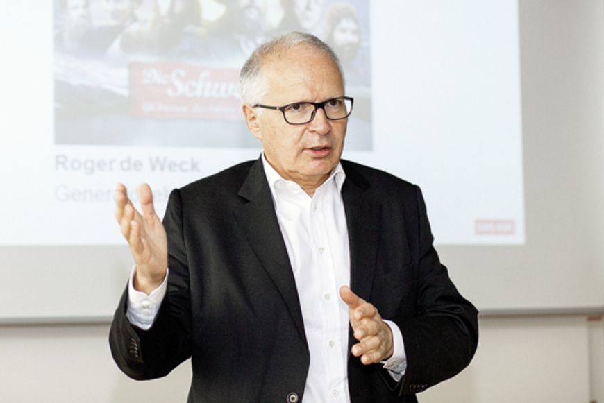 Der Chef hat das Wort